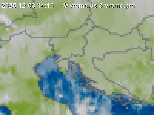 Oblačnost Slovenija