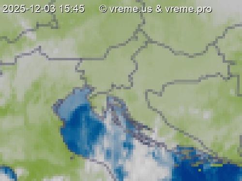 Oblačnost Slovenija