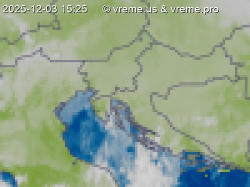 Oblačnost Slovenija