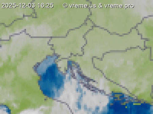 Oblačnost Slovenija