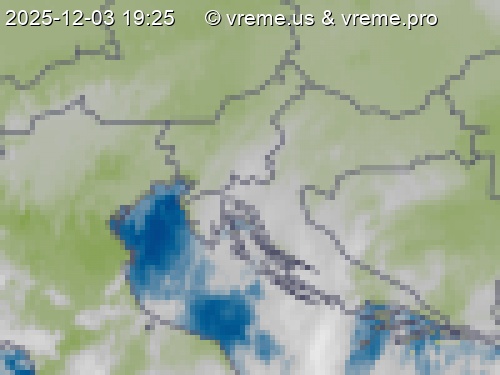Oblačnost Slovenija