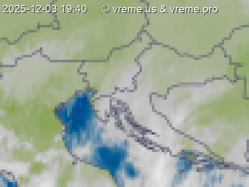 Oblačnost Slovenija