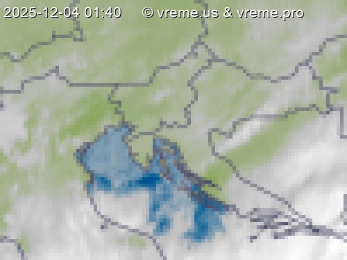 Oblačnost Slovenija