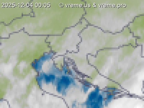 Oblačnost Slovenija