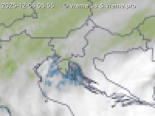 Oblačnost Slovenija
