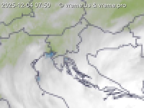 Oblačnost Slovenija
