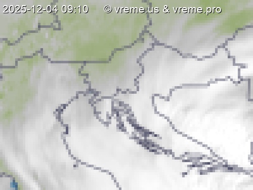 Oblačnost Slovenija
