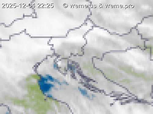 Oblačnost Slovenija