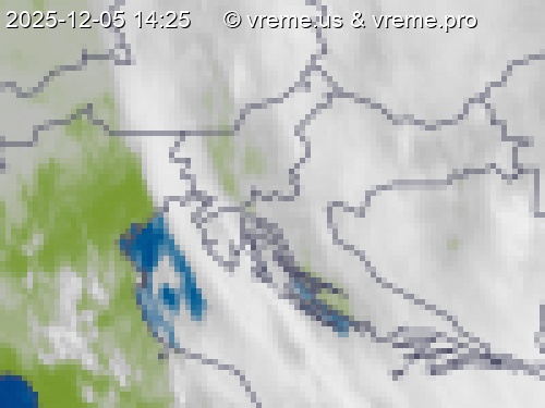 Oblačnost Slovenija