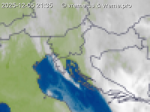 Oblačnost Slovenija