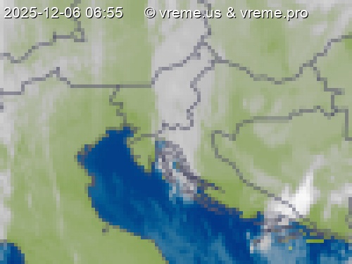 Oblačnost Slovenija