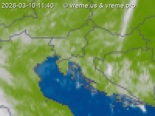 Oblačnost Slovenija