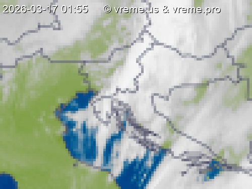 Oblačnost Slovenija