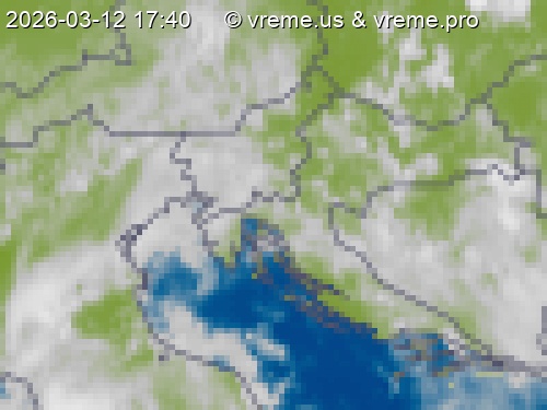 Oblačnost Slovenija