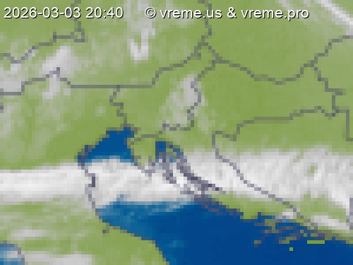 Oblačnost Slovenija