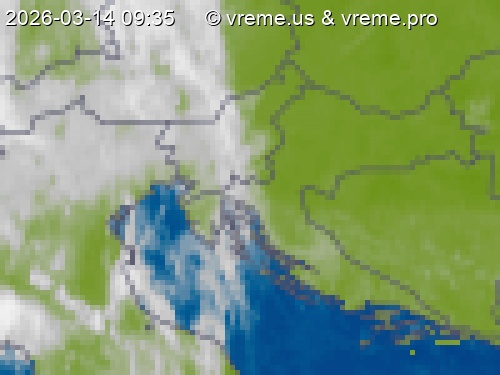 Oblačnost Slovenija