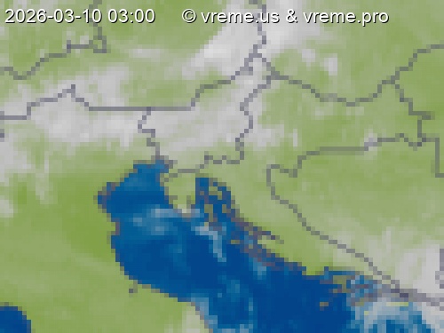 Oblačnost Slovenija