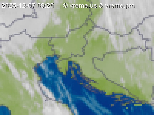 Oblačnost Slovenija