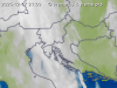 Oblačnost Slovenija