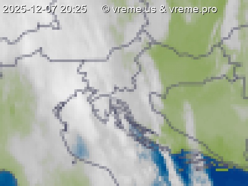 Oblačnost Slovenija