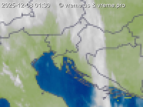 Oblačnost Slovenija