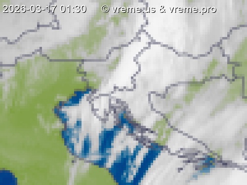 Oblačnost Slovenija