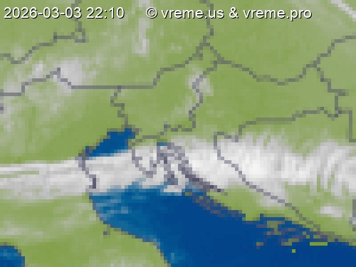 Oblačnost Slovenija