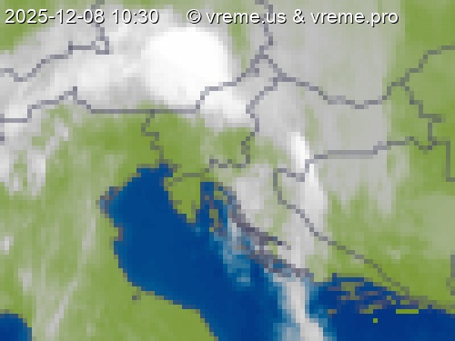 Oblačnost Slovenija