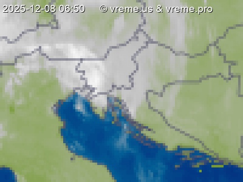 Oblačnost Slovenija