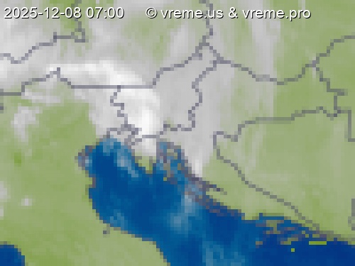 Oblačnost Slovenija