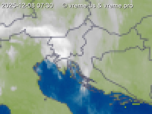 Oblačnost Slovenija