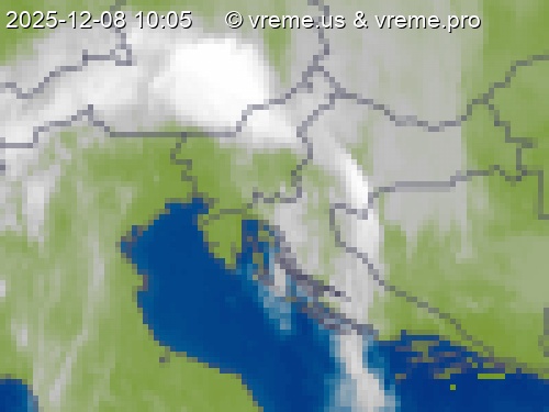 Oblačnost Slovenija