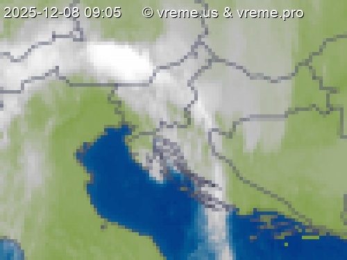 Oblačnost Slovenija