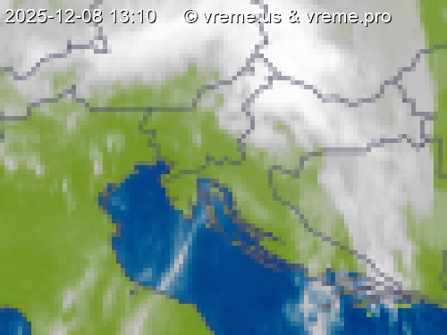 Oblačnost Slovenija