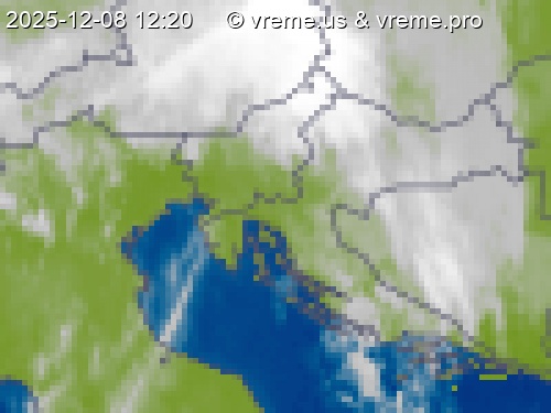 Oblačnost Slovenija