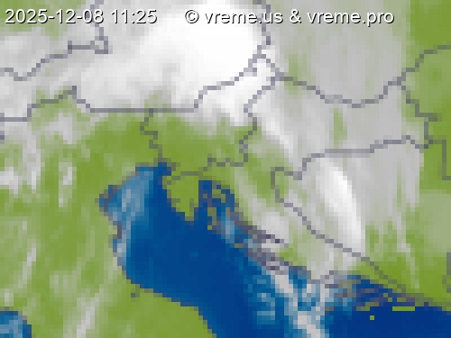 Oblačnost Slovenija