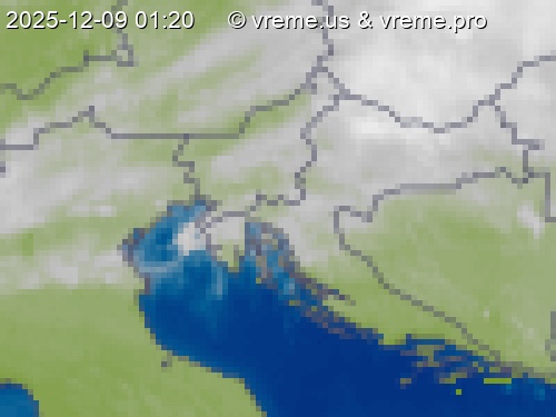 Oblačnost Slovenija