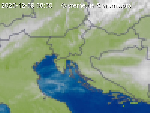 Oblačnost Slovenija