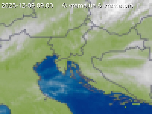 Oblačnost Slovenija