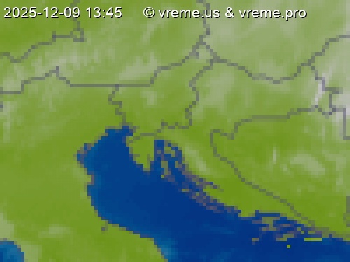 Oblačnost Slovenija