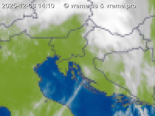 Oblačnost Slovenija