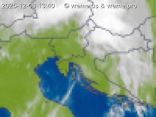 Oblačnost Slovenija