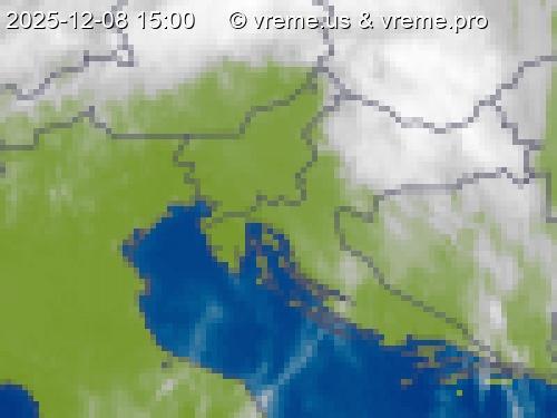 Oblačnost Slovenija