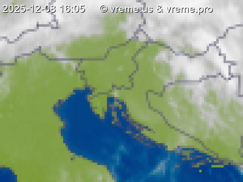 Oblačnost Slovenija