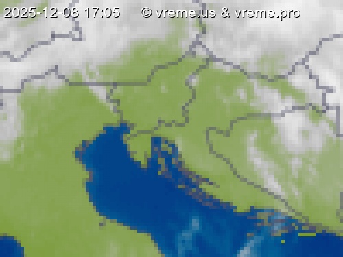 Oblačnost Slovenija