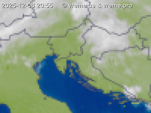 Oblačnost Slovenija