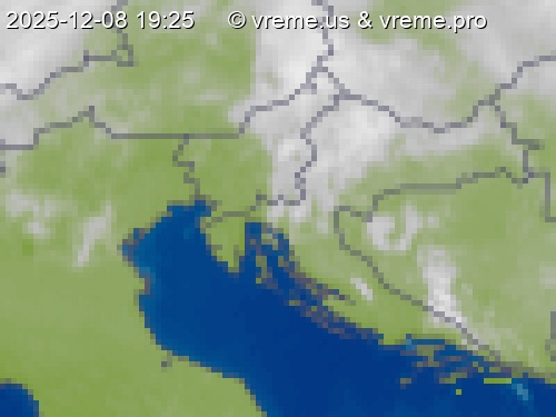 Oblačnost Slovenija