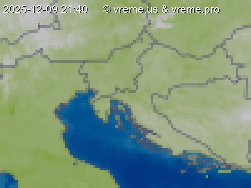 Oblačnost Slovenija