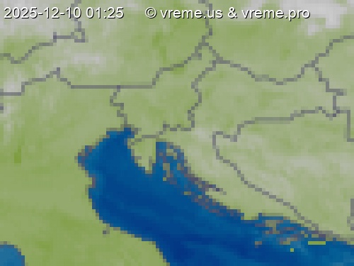 Oblačnost Slovenija