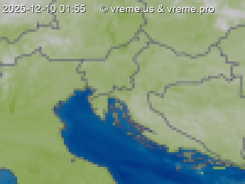 Oblačnost Slovenija